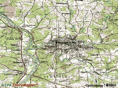 Ellwood City, Pennsylvania (PA 16117) profile: population, maps, real ...