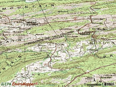 Lavelle-Locustdale, Pennsylvania (PA 17921) profile: population, maps ...