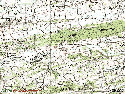New Berlin, Pennsylvania (PA 17855) profile: population, maps, real