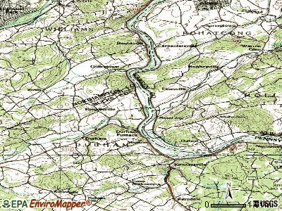 Riegelsville, Pennsylvania (PA 18077) profile: population, maps, real ...