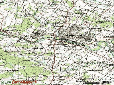 South Pottstown, Pennsylvania (PA 19465) profile: population, maps ...