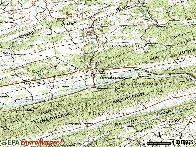 Thompsontown, Pennsylvania (PA 17094) profile: population, maps, real ...