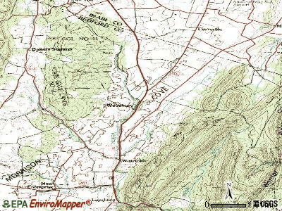 Woodbury, Pennsylvania (PA 16695) profile: population, maps, real ...