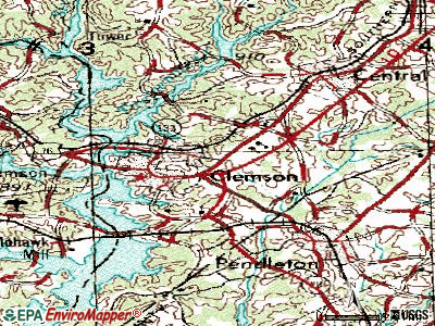 Clemson, South Carolina (SC 29631, 29670) profile: population, maps ...