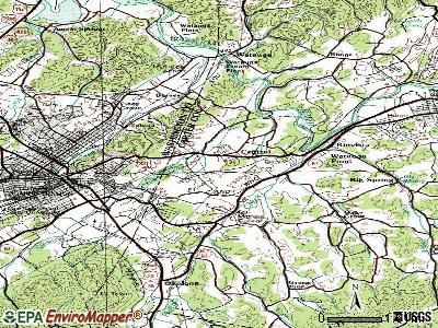 Central, Tennessee (TN 37601, 37643) profile: population, maps, real ...