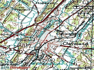 Cleveland, Tennessee (TN 37312, 37323) profile: population, maps, real ...