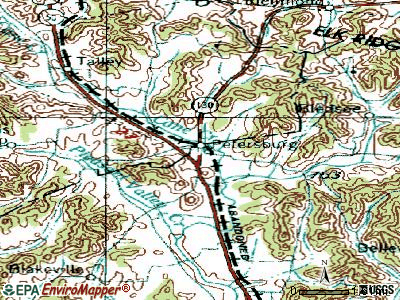 Petersburg, Tennessee (TN 37144) profile: population, maps, real estate ...