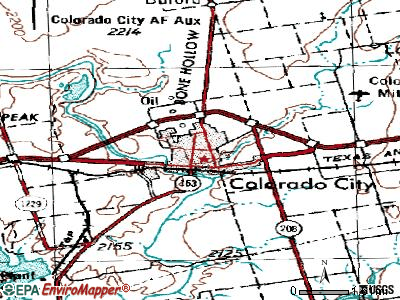 Colorado City, Texas (TX 79512) profile: population, maps, real estate, averages, homes ...