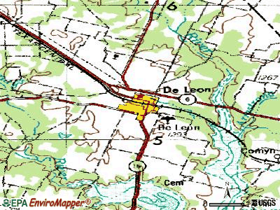 De Leon Texas Tx Profile Population Maps Real Estate