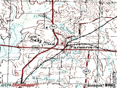 Farmersville, Texas (TX 75173) profile: population, maps, real estate ...