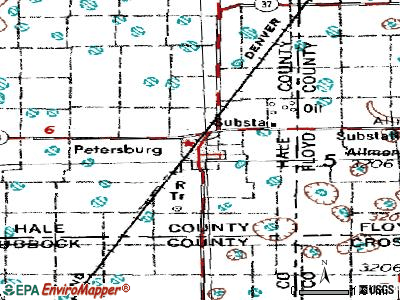 Petersburg, Texas (TX 79250) profile: population, maps, real estate ...