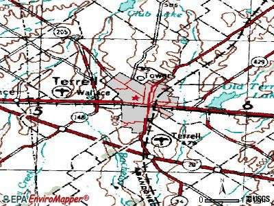 Terrell, Texas (TX 75160) profile: population, maps, real estate ...