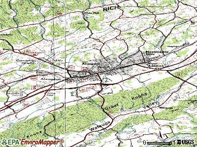 Abingdon, Virginia (VA 24210, 24211) profile: population, maps, real ...