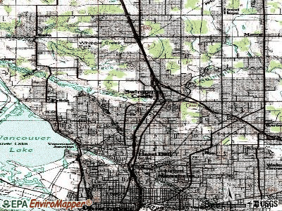 Salmon Creek topographic map