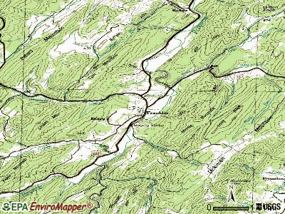 Franklin, West Virginia (WV 26807) profile population, maps, real