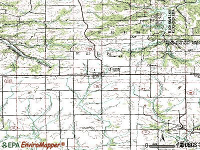 Cobb topographic map