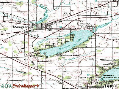 Delavan Lake, Wisconsin (WI 53184) profile: population, maps, real ...