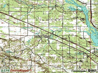 Lyndon Station topographic map