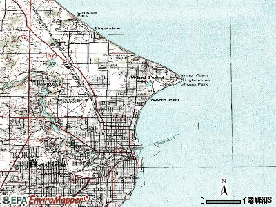 North Bay, Wisconsin (WI 53402) profile: population, maps, real estate ...