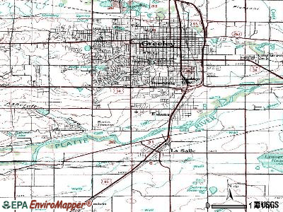 Evans, Colorado (CO) profile: population, maps, real estate, averages ...