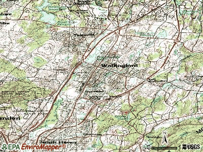 Wallingford Center, Connecticut (CT 06492) profile population, m picture