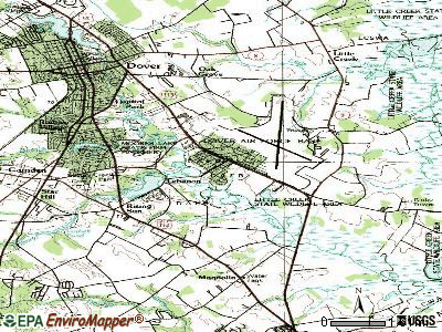 Dover Base Housing, Delaware (DE 19901) profile: population, maps, real ...