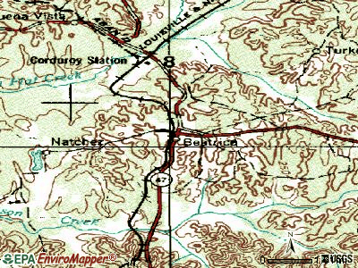 Beatrice Alabama AL 36425 profile population maps real