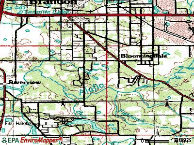 Bloomingdale, Florida (FL 33511, 33596) profile: population, maps, real ...