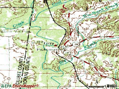 Pickensville, Alabama (AL 35447) profile: population, maps, real estate ...