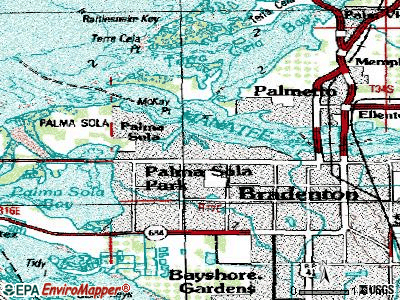 West Bradenton, Florida (FL 34209) profile: population, maps, real ...