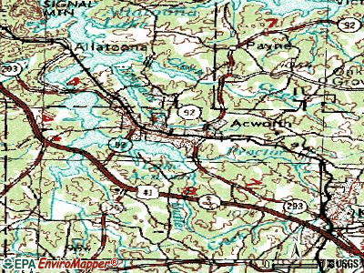 Acworth, Georgia (GA) profile: population, maps, real estate, averages ...