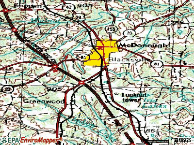 Blacksville, Georgia (GA 30253) profile: population, maps, real estate ...