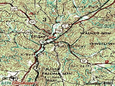 East Ellijay, (GA 30540) profile population, maps, real estate