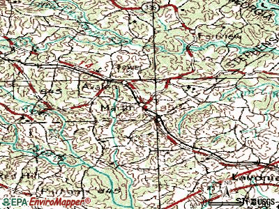 Martin, Georgia (GA 30538) profile: population, maps, real estate ...