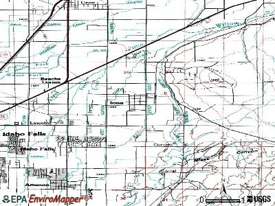 Iona, Idaho (ID 83427) profile: population, maps, real estate, averages ...