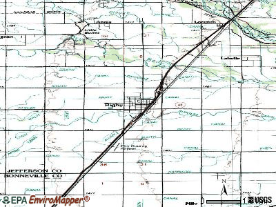 Rigby Idaho Map Of