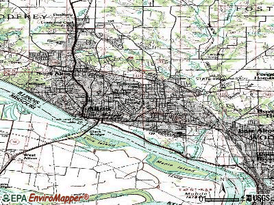 Alton, Illinois (IL) profile: population, maps, real estate, averages ...