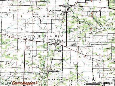 Ashley, Illinois (IL 62808) profile population, maps, real estate