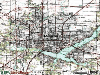 map of decatur il Decatur Illinois Il Profile Population Maps Real Estate