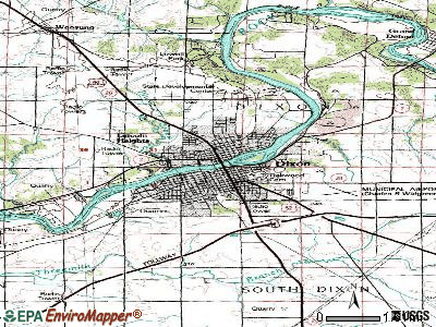 Dixon Illinois (IL 61021) profile: population maps real estate