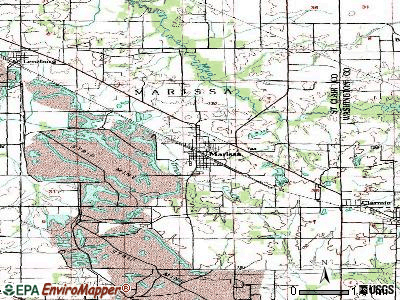 Marissa, Illinois (IL 62257) profile: population, maps, real estate ...