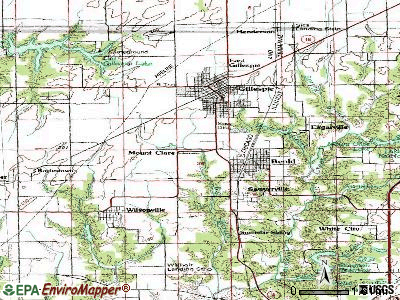 Mount Clare, Illinois (IL 62033) profile population, maps, real estate