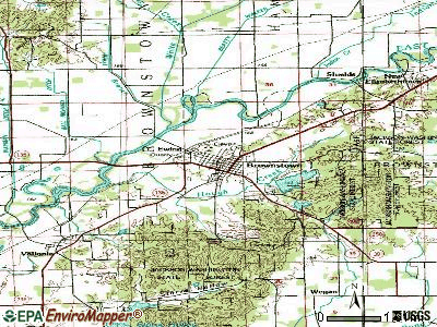 Brownstown Indiana IN 47220 profile population maps real estate 