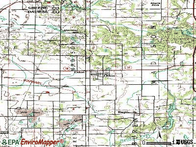 Odon, Indiana (IN 47562) profile: population, maps, real estate