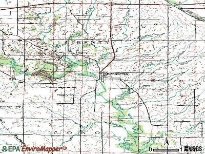 Quasqueton topographic map