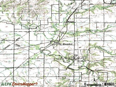 Benedict, Kansas (KS 66714) profile: population, maps, real estate ...