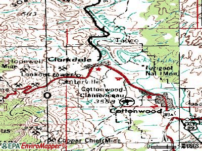 Clarkdale Arizona AZ 86324 Profile Population Maps Real Estate   Tpc881 