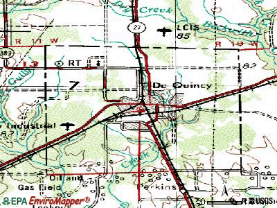 DeQuincy, Louisiana (LA 70633) profile: population, maps, real estate ...