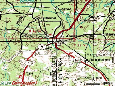 Junction City, Louisiana (LA 71256) profile: population, maps, real ...