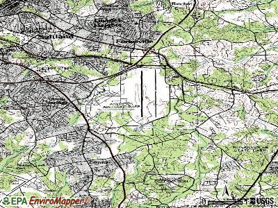 andrews air force base map